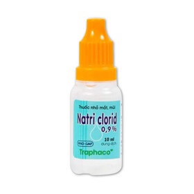 Thuốc nhỏ mắt, mũi Natri Clorid 0,9% Traphaco