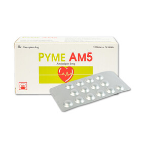 Thuốc Pyme-Am5 điều trị tăng huyết áp (10 vỉ x 14 viên)
