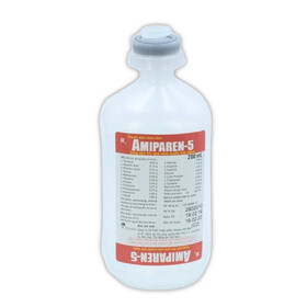 Thuốc tiêm Amiparen 5% điều trị suy dinh dưỡng 500ml