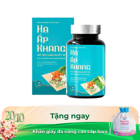 Thực phẩm bảo vệ sức khỏe Hạ Áp Khang (30 viên)