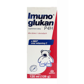 Syrup Kan Imunoglukan P4H Pleuran hỗ trợ tăng cường đề kháng ở trẻ em (120ml)