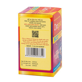 Viên nén Ostigold 500 DHG bổ khớp bổ sung chất nhầy dịch khớp, hỗ trợ làm trơn khớp (100 viên)