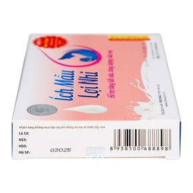 Viên uống Ích Mẫu Lợi Nhi IMC hỗ trợ tăng tiết sữa, tăng lượng sữa mẹ (2 vỉ x 10 viên)