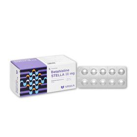 Thuốc Betahistine Stella 16mg điều trị hội chứng Meniere (10 vỉ x 10 viên)