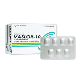 Thuốc điều trị mỡ máu Vaslor-10