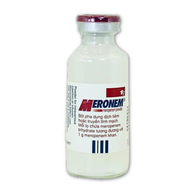 Thuốc kháng sinh Meronem 1g (1 lọ)