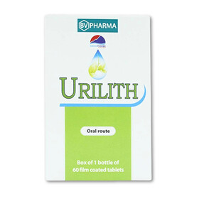 Thuốc Urilith BV Pharma điều trị sỏi thận, sỏi đường tiết niệu (60 viên)