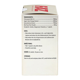 Viên uống FAZ Ecogreen hỗ trợ giảm cholesterol toàn phần, giảm LDL-c (30 viên)