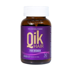 Viên uống Qik Hair For Women Ecogreen giúp giảm rụng tóc ở nữ giới, giúp tóc mọc nhanh (30 viên)