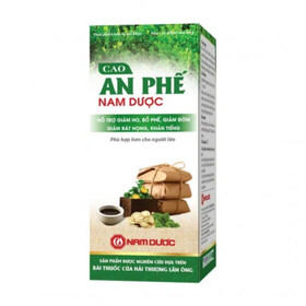Cao lỏng An Phế Nam Dược hỗ trợ giảm ho (Hộp 110ml)