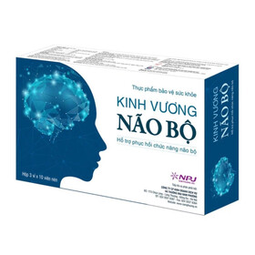 Viên uống Kinh Vương Não Bộ hỗ trợ phục hồi chức năng não bộ (3 vỉ x 10 viên)