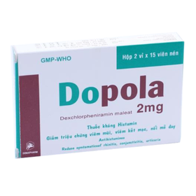 Thuốc chống dị ứng Dopola 2 mg