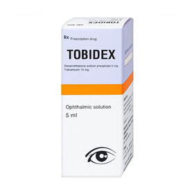 Thuốc nhỏ mắt Tobidex Bidiphar điều trị viêm mắt (5ml)