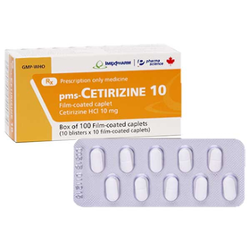 Thuốc pms-Cetirizine 10