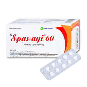 Thuốc Spas-agi 60 Agimexpharm điều trị chống đau do co thắt cơ trơn (60 viên)
