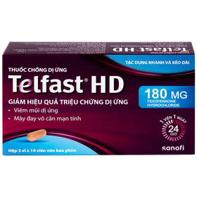 Thuốc Telfast 180mg