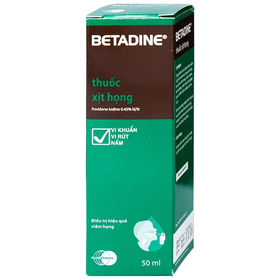 Thuốc xịt họng Betadine Throat Spray