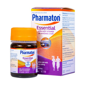 Viên uống Pharmaton Essential Multivitamins Minerals hỗn hợp Vitamin và khoáng chất, tăng cường sức khỏe (30 viên)