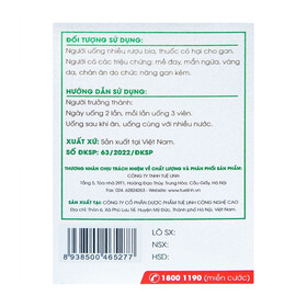 Viên uống Tuệ Linh hỗ trợ giải độc gan, bảo vệ gan (60 viên)