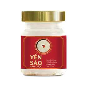 Yến sào Nam Dược - Tổ yến chưng đường phèn (Hộp 6 lọ)