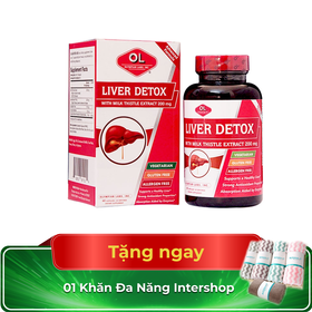 Thực phẩm bảo vệ sức khỏe Liver Detox (60 viên)