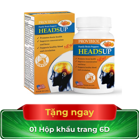 Thực phẩm bảo vệ sức khỏe Provibiol Headsup (30 Viên)