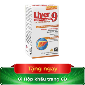 Thực phẩm bảo vệ sức khỏe Faroson Liver 9 (30 viên)