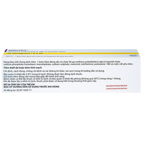 Dung dịch tiêm Mireca 50mcg/0.3ml Roche