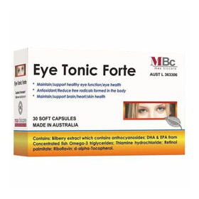 Viên uống Eye Tonic Forte hỗ trợ giảm triệu chứng khô mắt, hỗ trợ cải thiện thị lực (30 viên)Viên uống Eye Tonic Forte hỗ trợ giảm triệu chứng khô mắt, hỗ trợ cải thiện thị lực (30 viên)