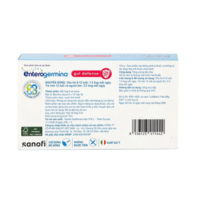Thực phẩm bảo vệ sức khoẻ Enterogermina Gut Defense - 20 ống x 5ml