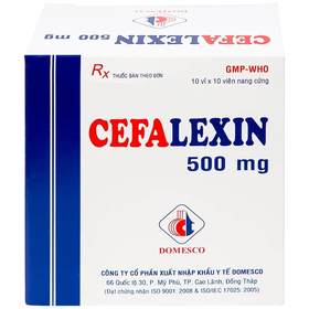 Thuốc Cefalexin 500mg Domesco