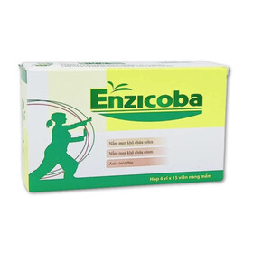 Thuốc Enzicoba bổ sung vitamin và khoáng chất (Hộp 60 viên)