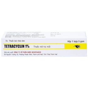 Thuốc mỡ tra mắt Tetracyclin 1%