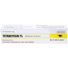 Thuốc mỡ tra mắt Tetracyclin 1%