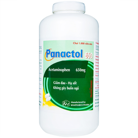 Thuốc Panactol 650mg