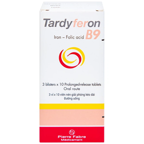 Thuốc Tardyferon B9 Pierre Fabre