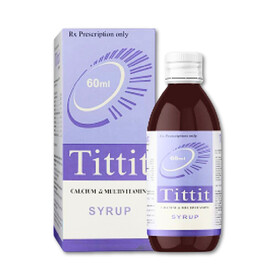 Thuốc Tittit giúp bổ sung vitamin cho người có nhu cầu cao và có nguy cơ thiếu vitamin (60ml)