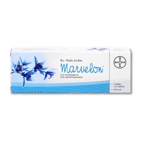 Thuốc tránh thai hằng ngày MARVELON (1 vỉ x 21 viên)