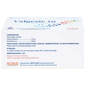 Thuốc Valgesic 10 CT Pharma