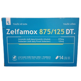 Thuốc Zelfamox 875/125 DT