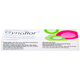 iên đặt âm đạo Gynoflor Medinova