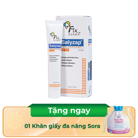 Gel Fixderma Salyzap Day Time giảm mụn và ngăn ngừa sự hình thành nhân mụn mới (20g)