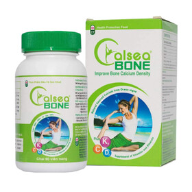Calsea Bone Cẩm Tú - Viên uống bổ sung canxi, ngừa loãng xương