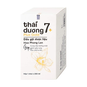 Dầu gội dược liệu Thái Dương 7Plus phục hồi chân tóc và da đầu bị hư tổn (250ml)