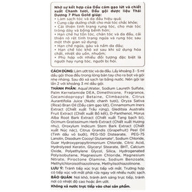 Dầu gội dược liệu Thái Dương 7Plus phục hồi chân tóc và da đầu bị hư tổn (250ml)