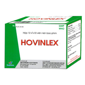 Thuốc Hovinlex Thephaco điều trị bệnh viêm dây thần kinh (Hộp 10 vỉ × 10 viên)