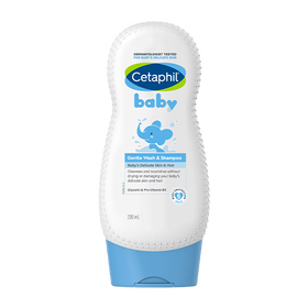 Sữa tắm gội Cetaphil Baby Gentle Wash & Shampoo cho bé (230ml)