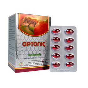 Viên dầu gấc sữa ong chúa Optonic Thanh Hằng: Tăng cường thị lực, chăm sóc da