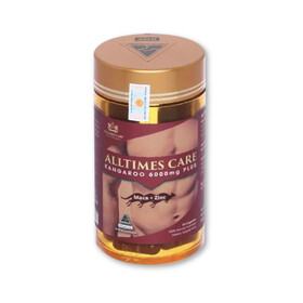 Alltimes Care Kangaroo 6000 Plus - Viên uống tăng cường sinh lực nam giới (Hộp x 30 viên)