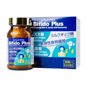 Bifido Plus Jpanwell cải thiện đại tràng, hệ tiêu hoá (Hộp 30 viên)